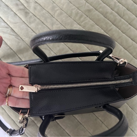 Kate spade Black Eva Small Satchel with Crossbody Strap - Picture 2 of 7